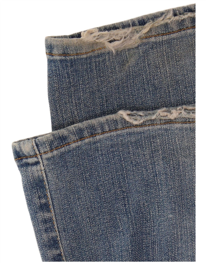 Wrangler feminino bootcut jeans W30 L30 azul algodão