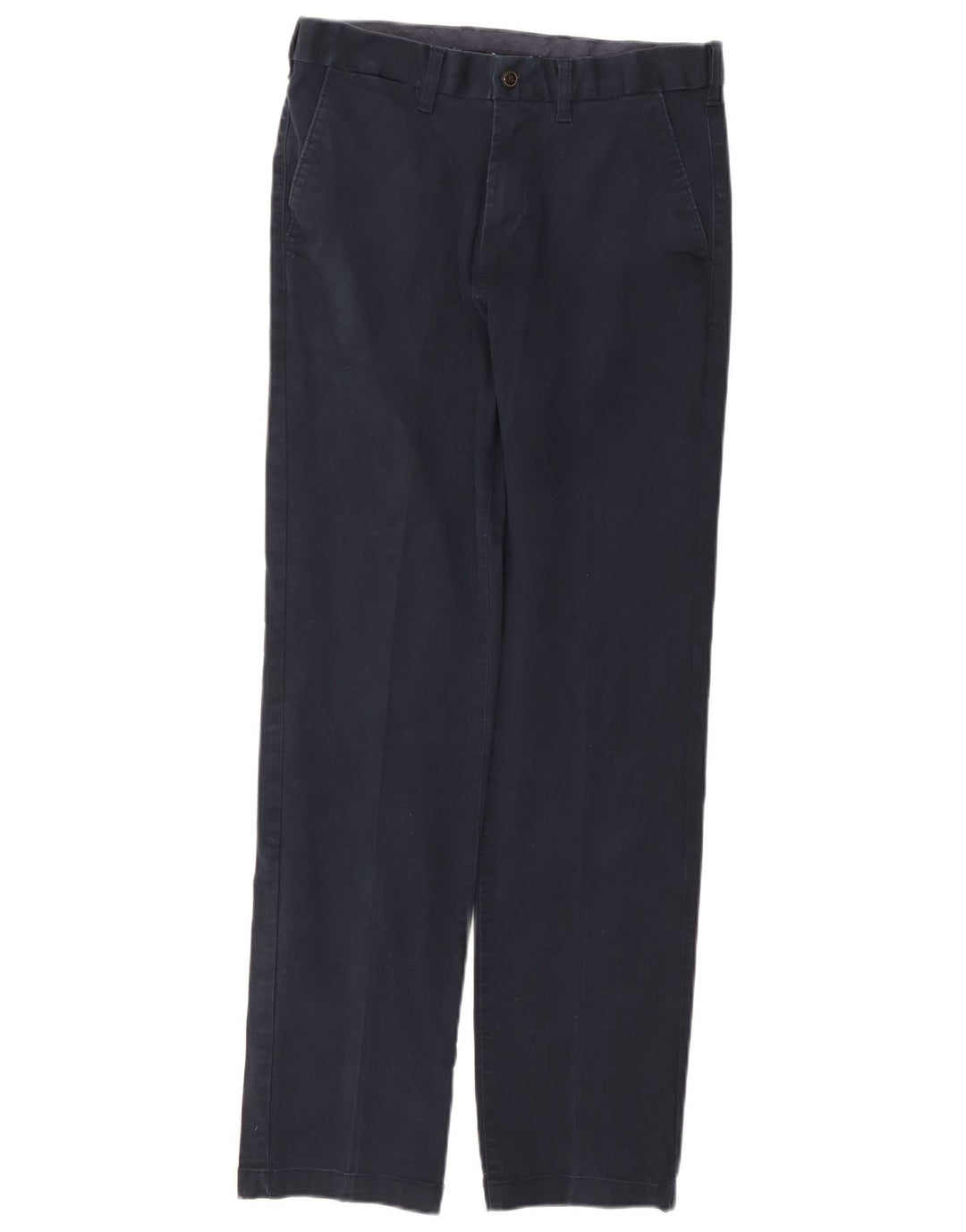 Calça Chino Regular Masculina Marks & Spencer Heritage W32 L33 Azul Marinho