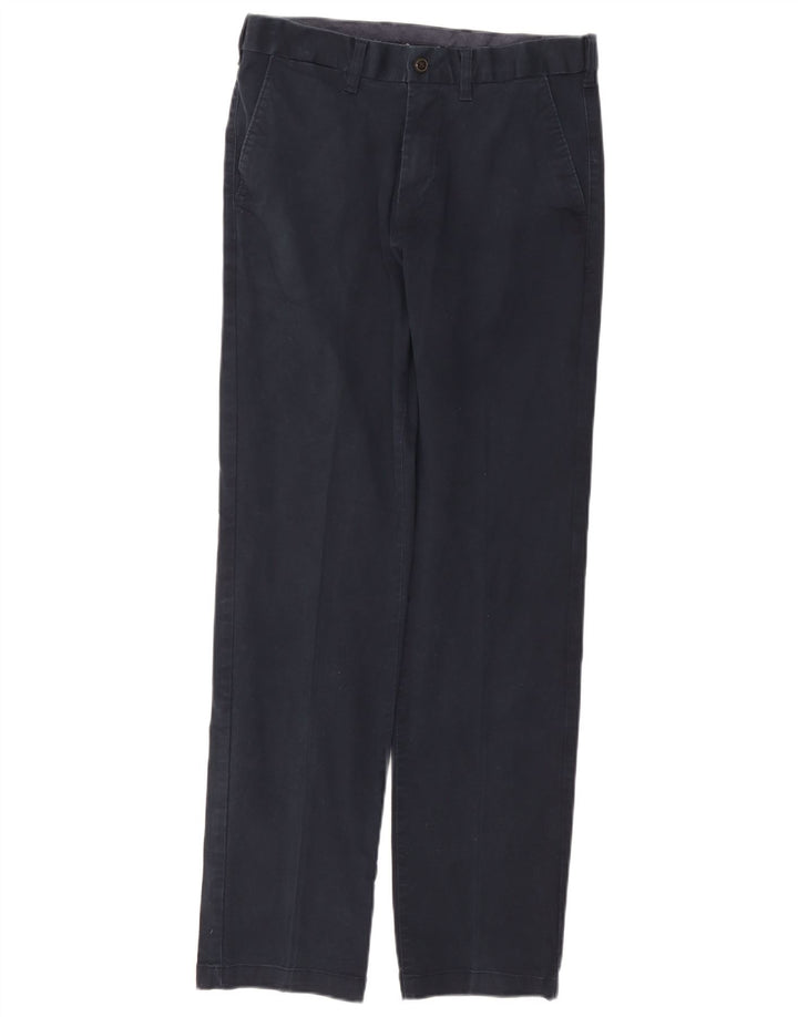 Calça Chino Regular Masculina Marks & Spencer Heritage W32 L33 Azul Marinho