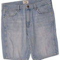 Shorts jeans masculino WRANGLER W33 algodão azul médio