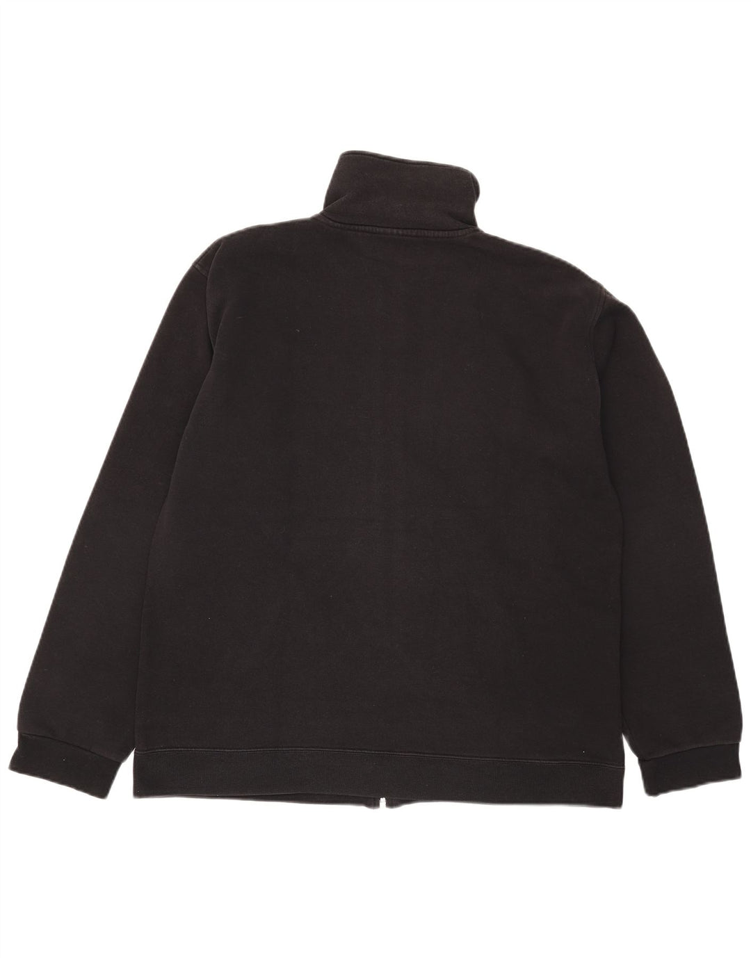 Reebok Mens Tracksuit Top Jacket Médio Algodão Preto