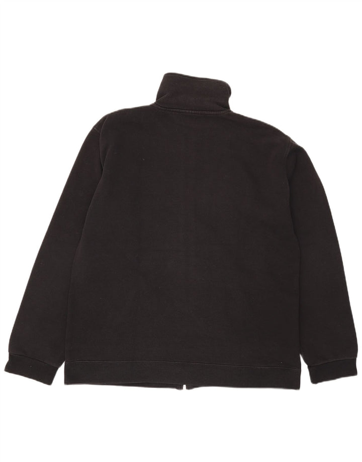 Reebok Mens Tracksuit Top Jacket Médio Algodão Preto