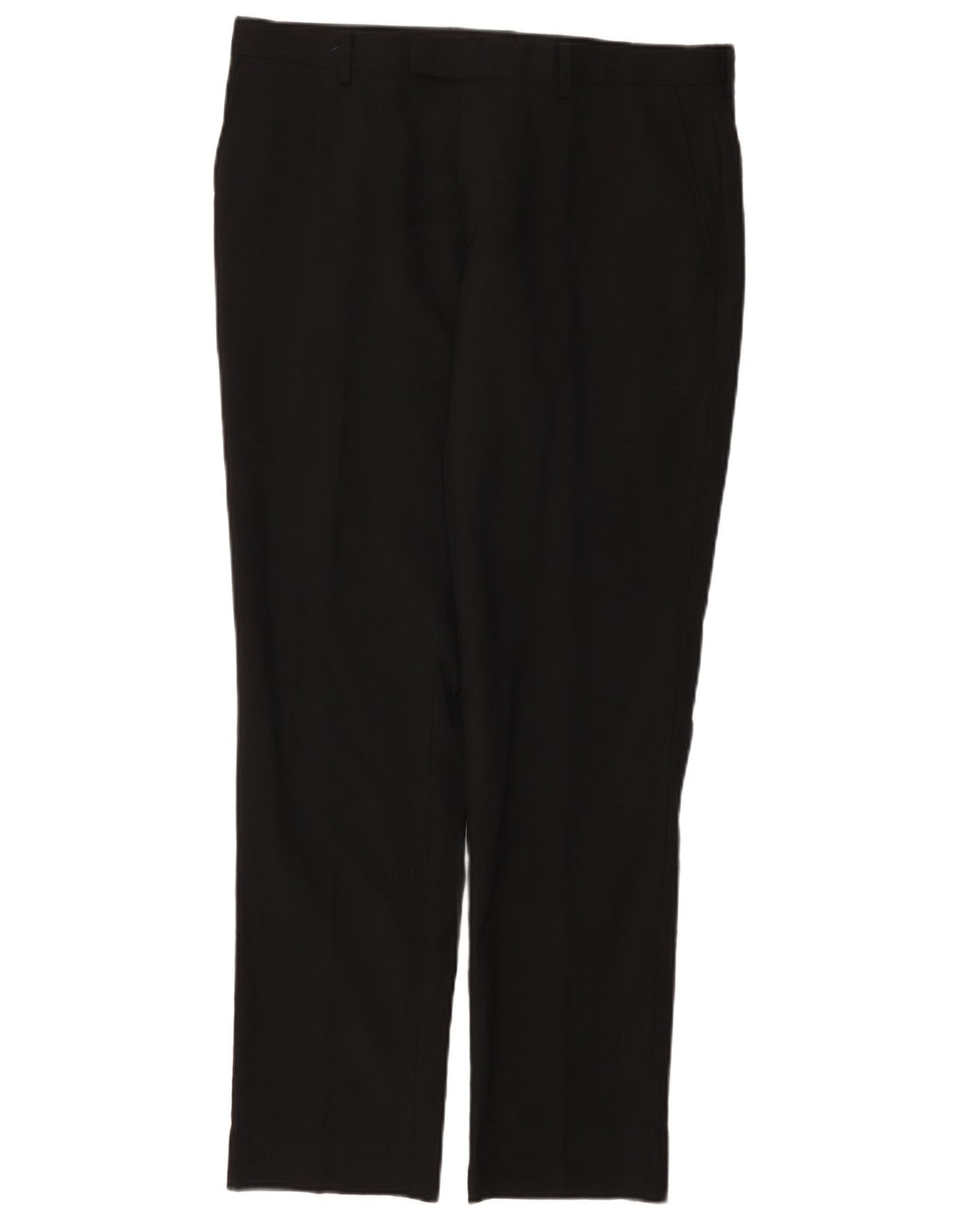 Calça casual masculina Dkny regular W34 L31 lã preta