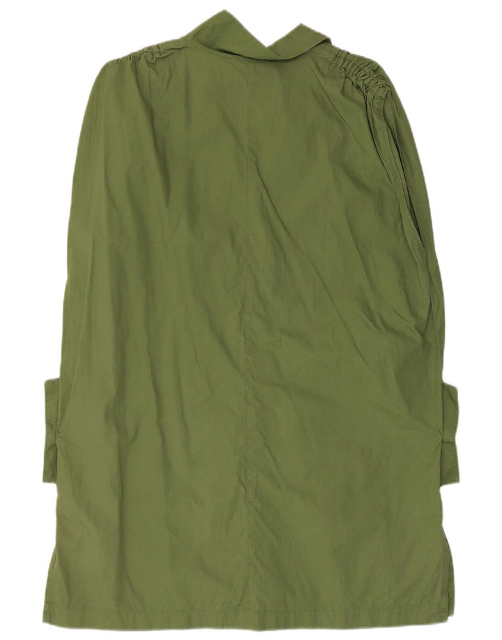 Luisa Spagnoli Pulôver Camisa Vestido IT 46 Grande Verde
