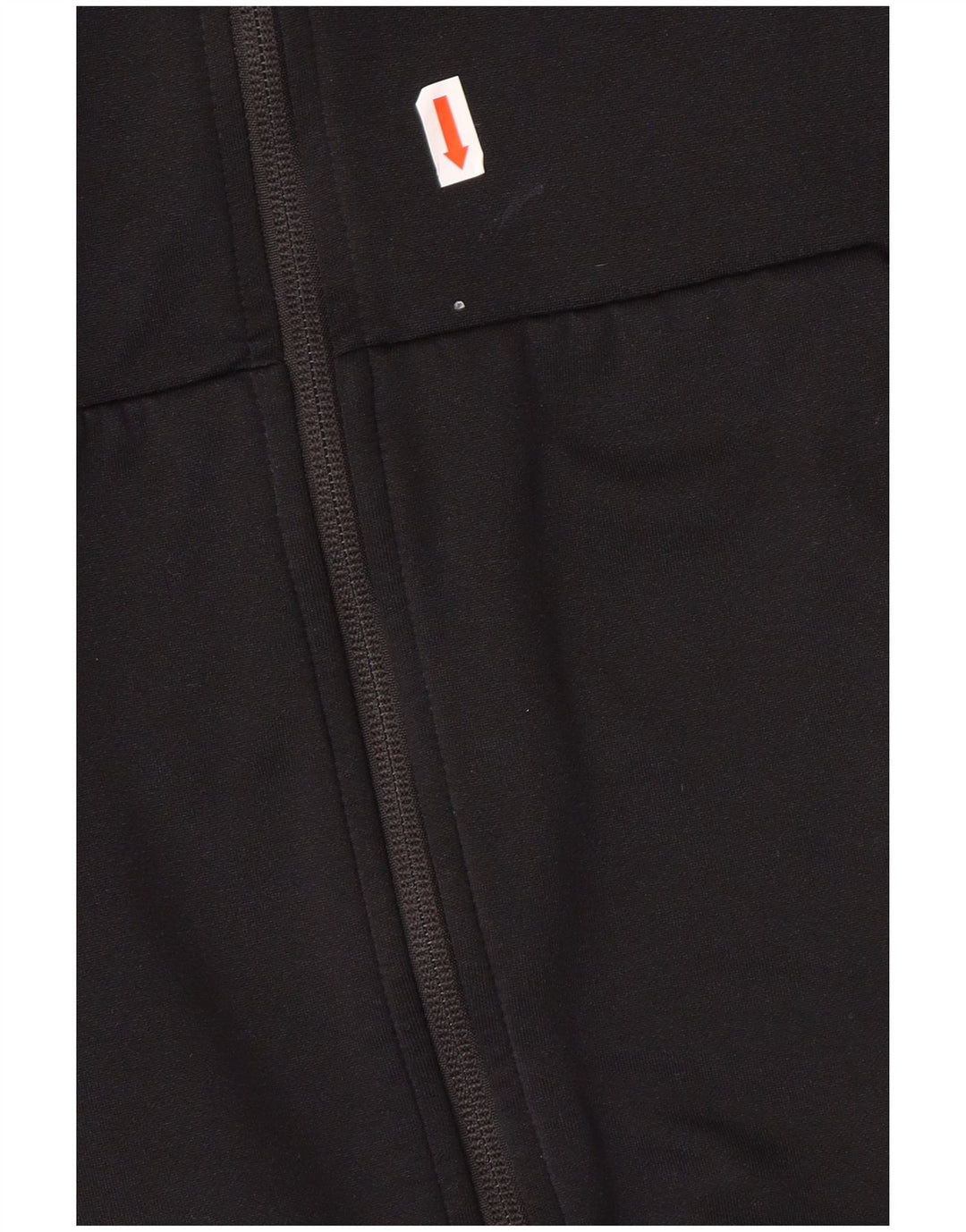 Suéter masculino Nike Dri Fit Zip com capuz médio preto poliéster