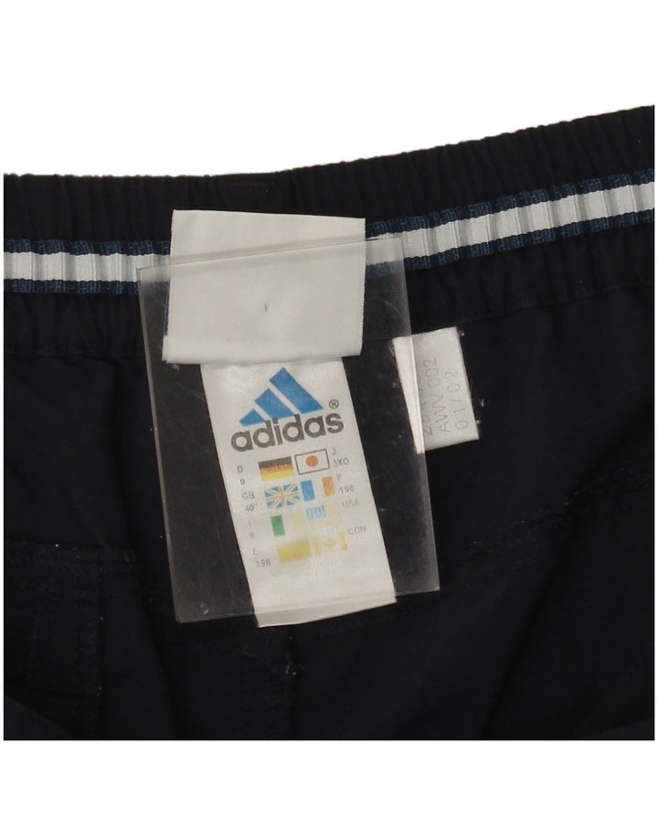 Calça Capri Masculina Straight ADIDAS W40 L21 Azul Marinho Poliamida