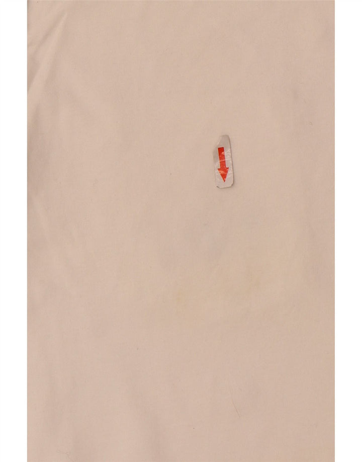 Calvin Klein Jeans Camiseta masculina gráfica Top Médio Off White