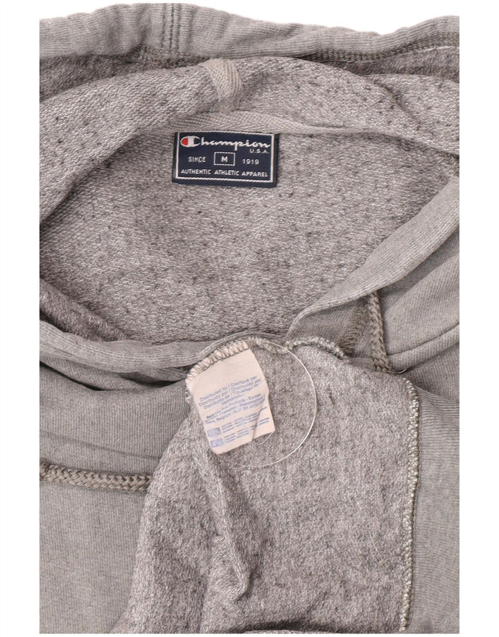 Vagabond moletom com capuz masculino algodão cinza médio