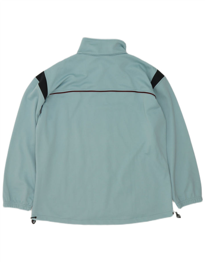 Asics Mens Treino Top Jacket 2XL Azul Colourblock Poliéster