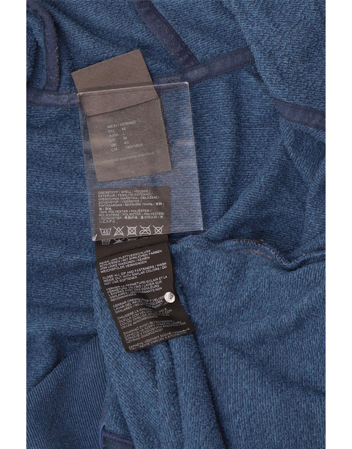 Jaqueta masculina com capuz Jack Wolfskin Reino Unido 40 azul marinho médio