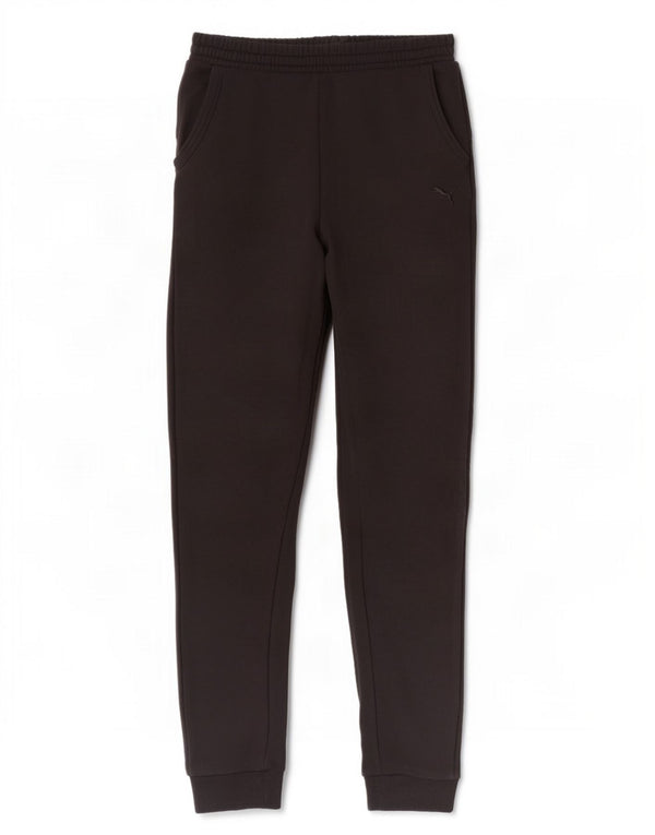 Calça de treino feminina Puma Joggers UK 8 pequeno algodão preto