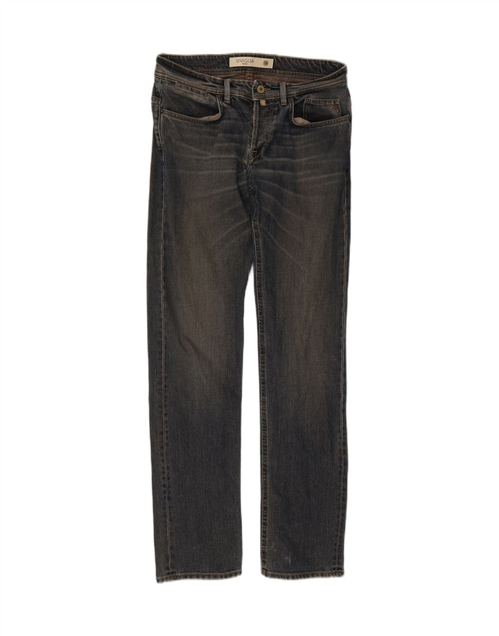 SIVIGLIA Jeans Slim Feminino W34 L33 Azul Algodão