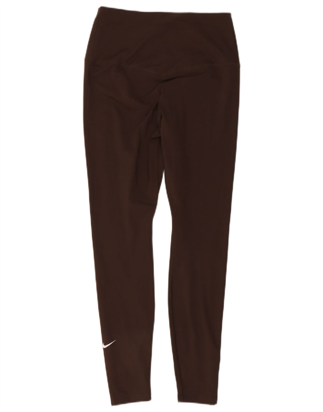 Leggings Nike Dri Fit Feminina UK 12 Médio Marrom Poliéster