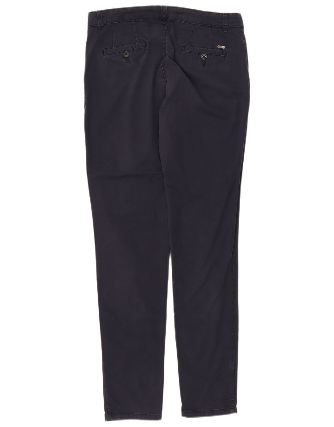 Calça Chino Esprit Feminina Slim W32 L31 Algodão Azul Marinho