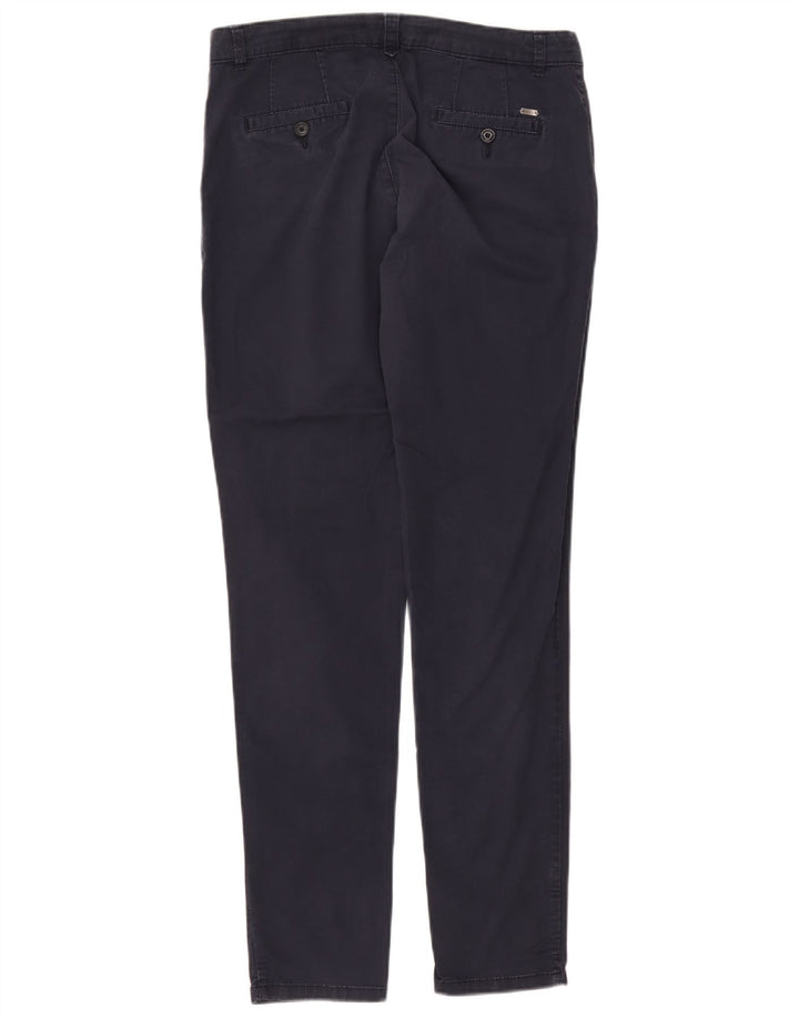Calça Chino Esprit Feminina Slim W32 L31 Algodão Azul Marinho