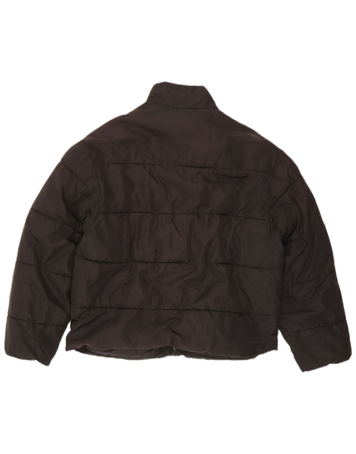 Jaqueta acolchoada masculina Jack & Jones UK 38 poliéster preto médio