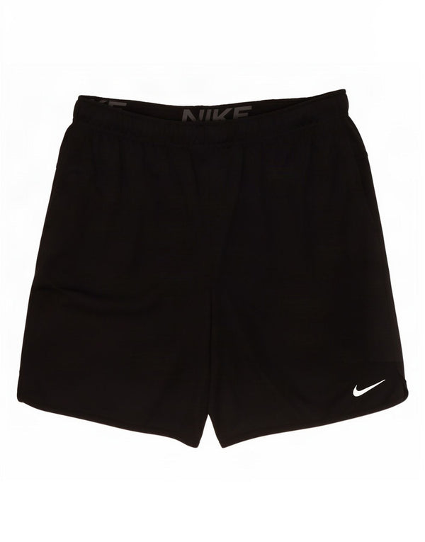 Nike Mens Dri Fit Sport Shorts Grande Poliéster Preto