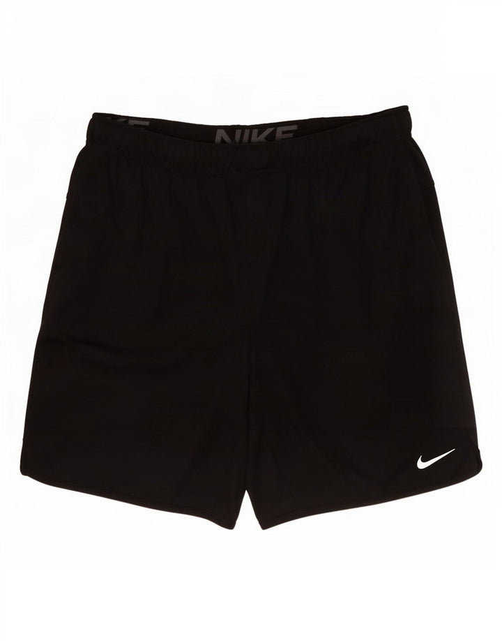 Nike Mens Dri Fit Sport Shorts Grande Poliéster Preto