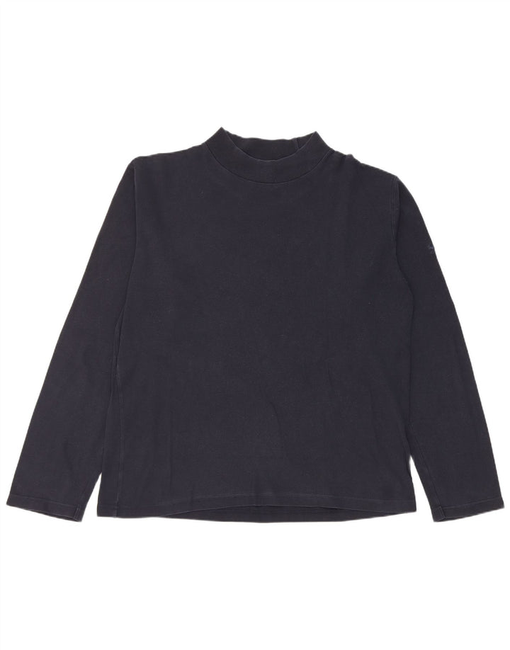 Top feminino Gas manga comprida UK 18 XL azul marinho