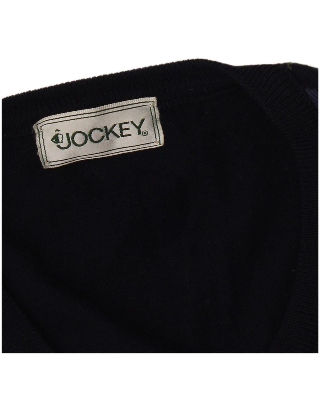 Jockey Mens Colete Regata Grande Azul Marinho Argyle/Diamante
