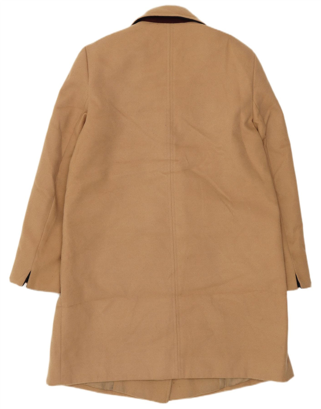 Sobretudo feminino Topshop UK 10 pequeno poliéster bege