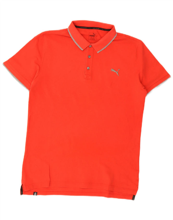 Camisa polo masculina Puma vermelha média