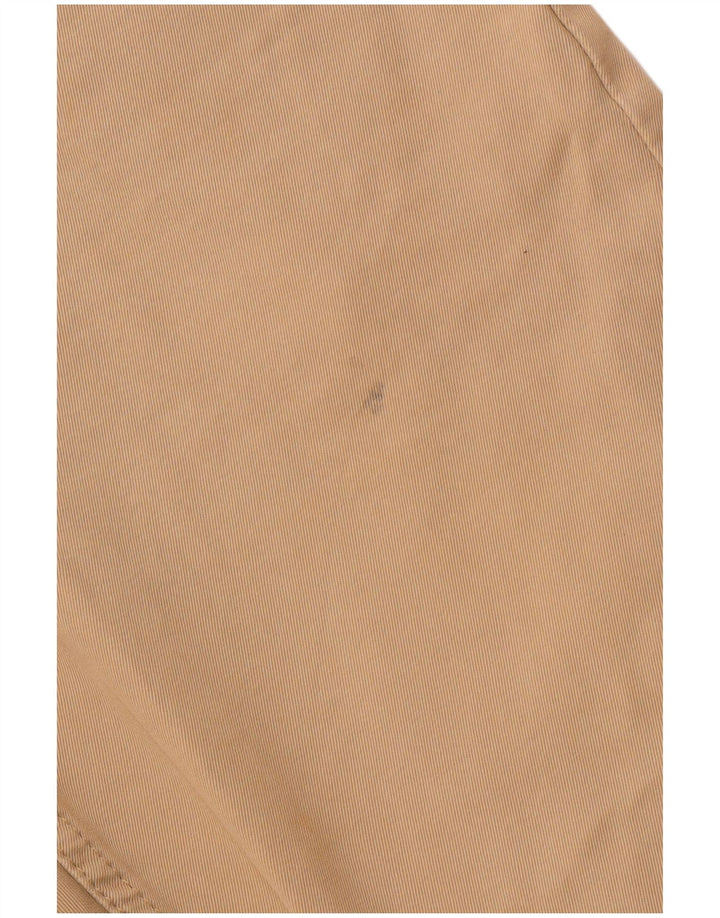 Calça casual masculina cônica Lee W34 L34 algodão bege