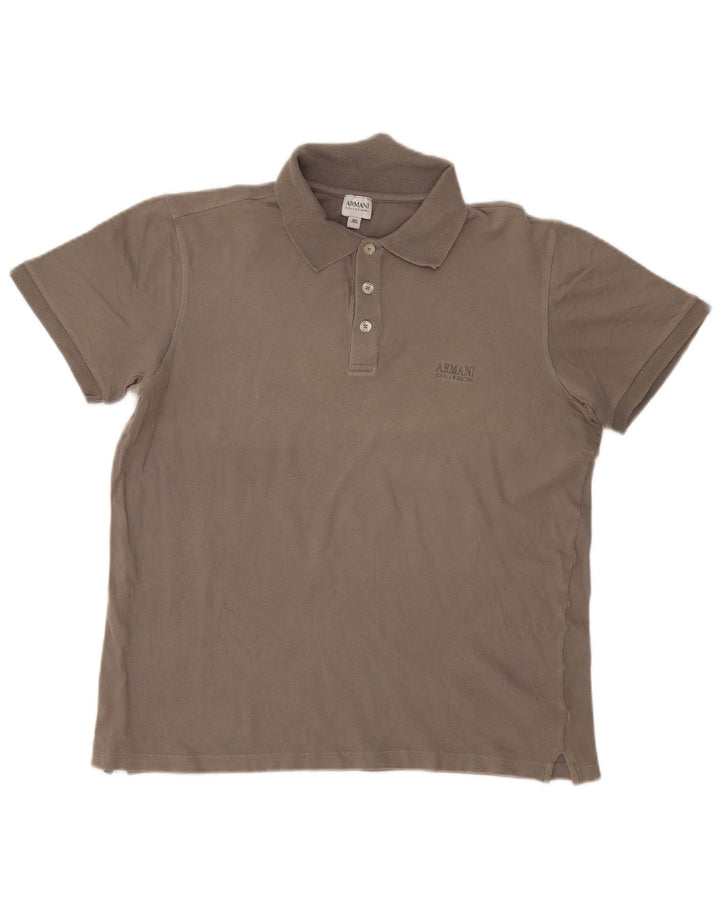 Camisa polo masculina Armani Collezioni 3XL cinza