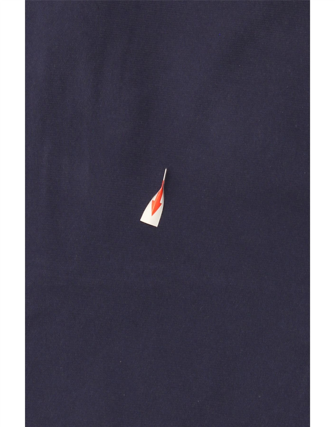 Under Armour Mens Zip Neck Top Manga Longa Médio Azul Marinho Colorblock