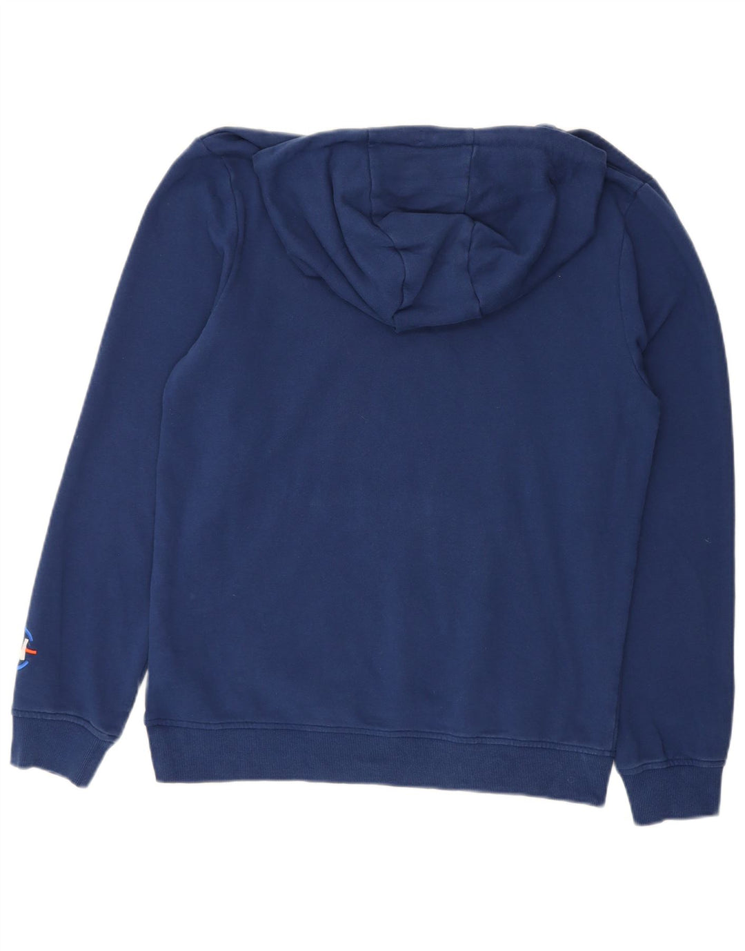 Suéter com capuz gráfico masculino NAUTICA médio algodão azul marinho