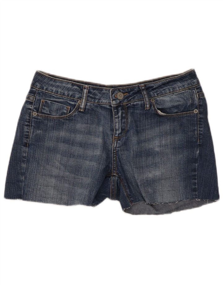 Shorts jeans feminino Zara EU 34 2XS W24 azul