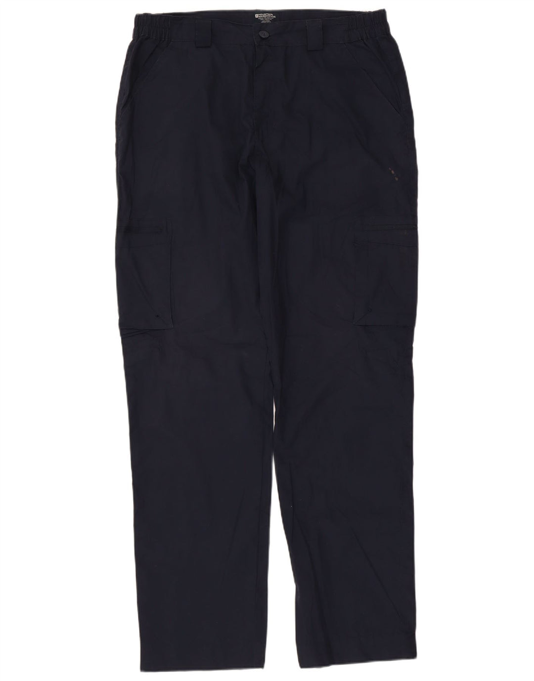 Calça cargo feminina reta Mountain Warehouse W36 L34 azul marinho