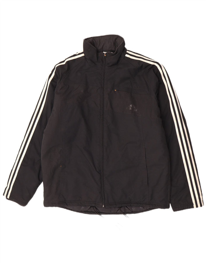 Jaqueta corta-vento masculina Adidas UK 38 médio preto poliamida