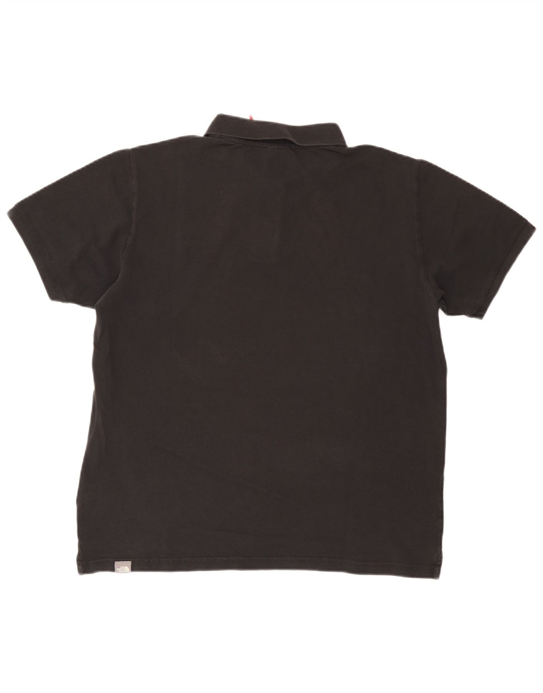 Camisa polo masculina The North Face grande algodão preto