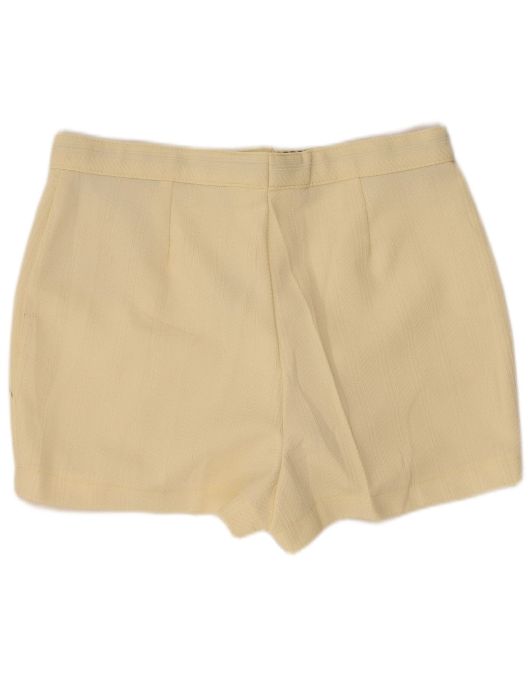 Shorts Chino Vintage Feminino Médio W30 Amarelo