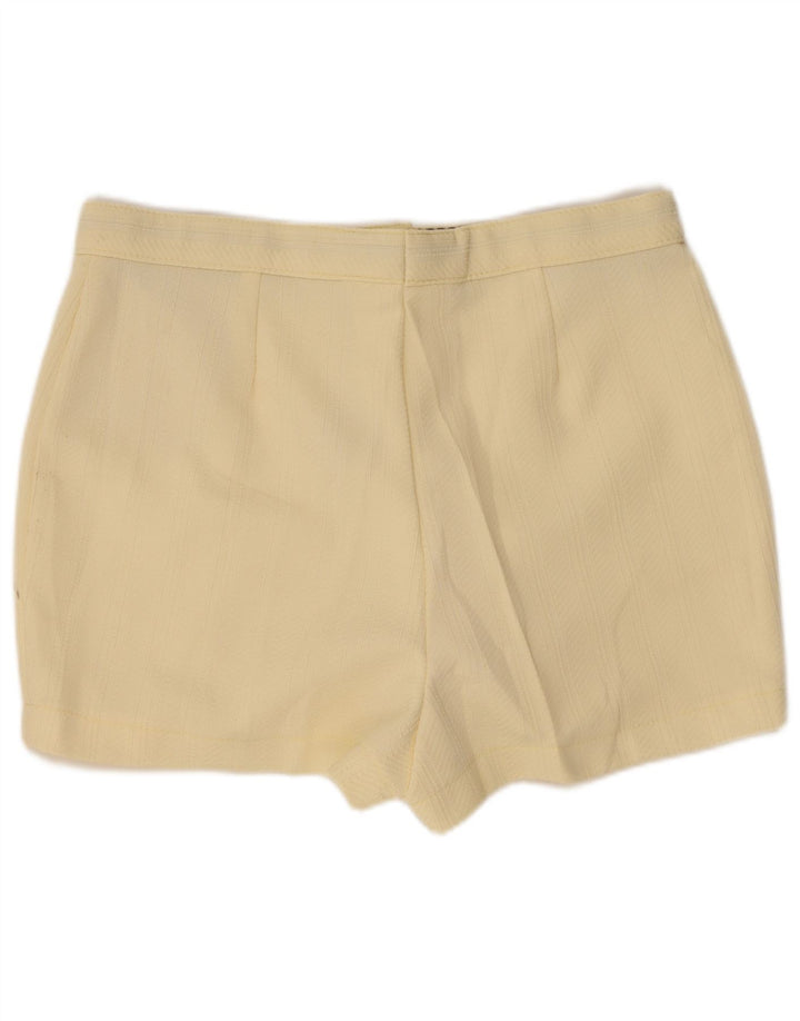 Shorts Chino Vintage Feminino Médio W30 Amarelo
