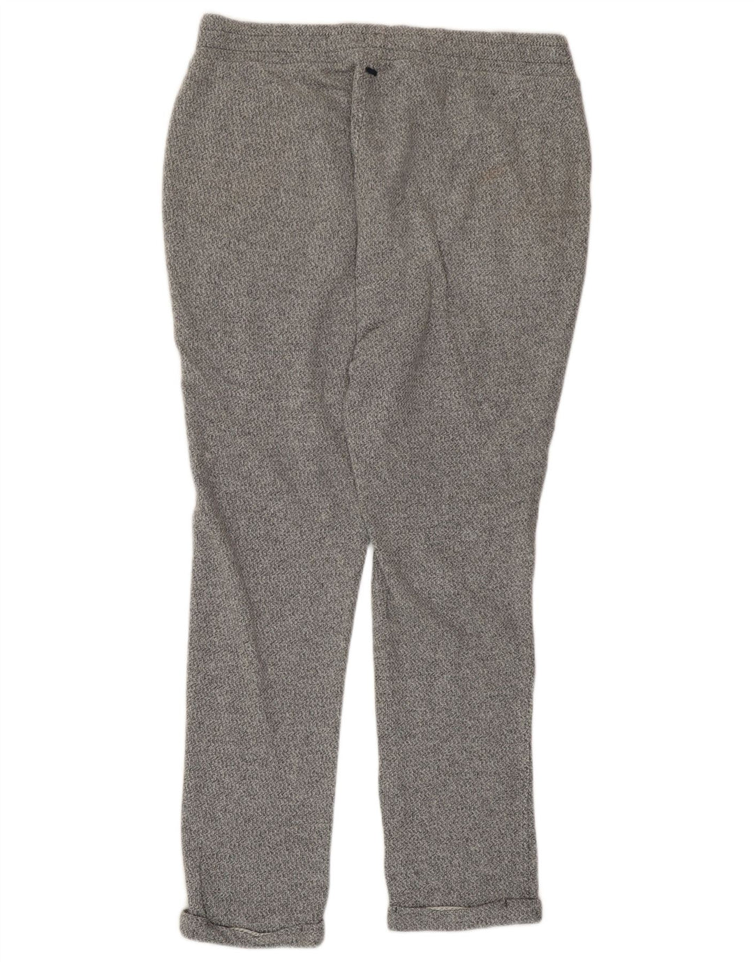 Calça de treino masculina G-Star algodão manchado cinza médio
