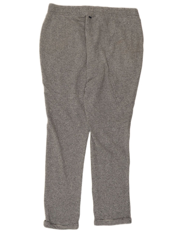 Calça de treino masculina G-Star algodão manchado cinza médio