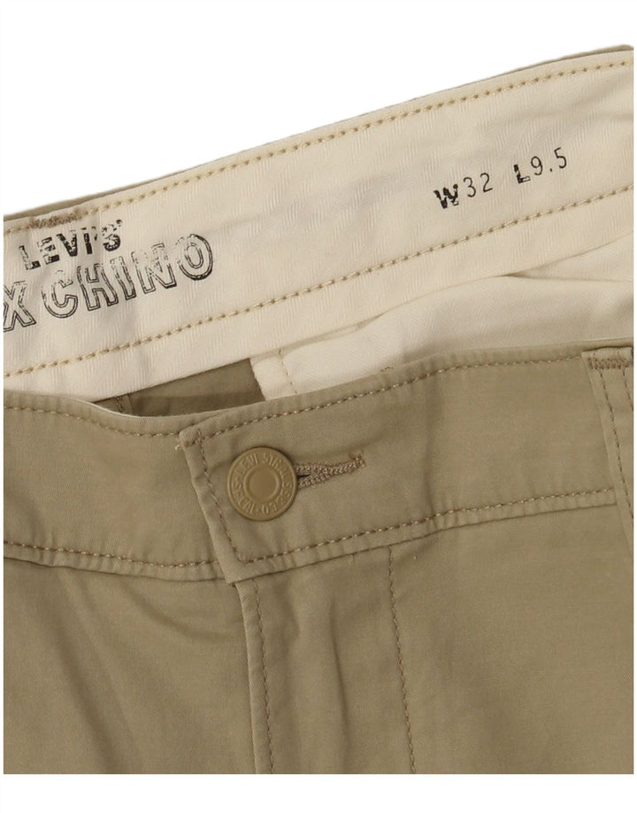 Shorts Chino Masculino Levi's W32 Algodão Bege Médio