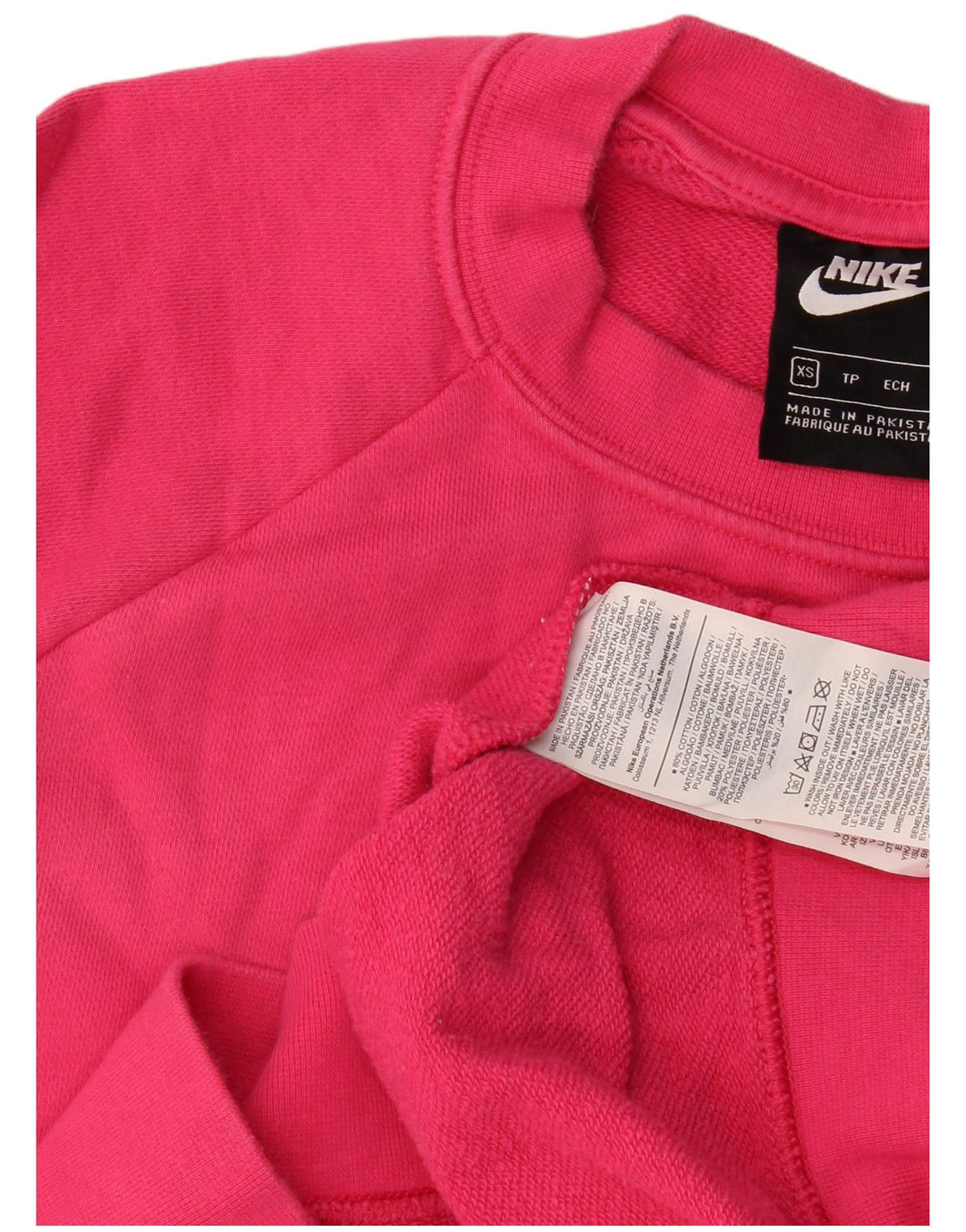 Moletom masculino Nike Jumper XS algodão rosa