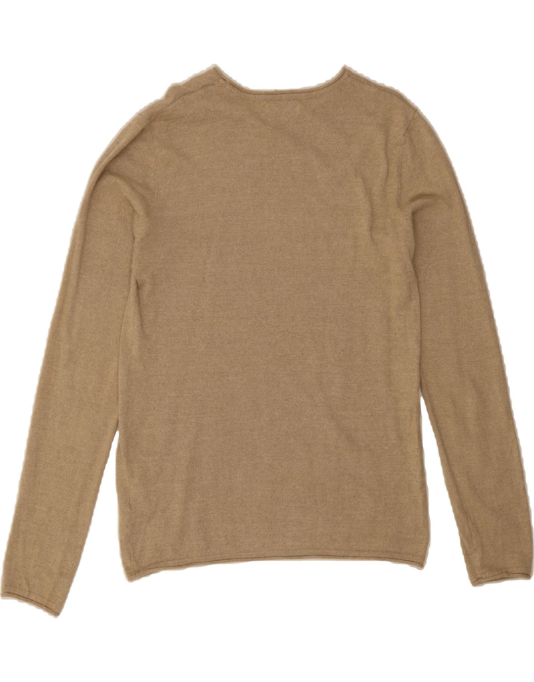 JACK & JONES Mens Crew Neck Jumper Sweater XS Beige Cotton Vintage Jack & Jones and Second-Hand Jack & Jones from Messina Hembry 