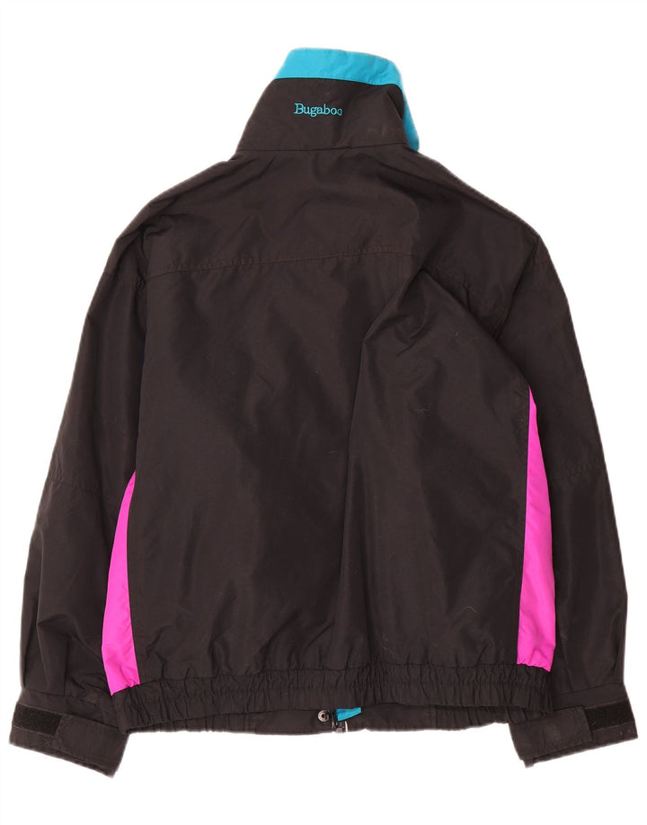 Jaqueta corta-vento feminina Columbia de grandes dimensões UK 14 Medium Black Colourblock