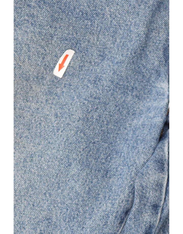 Wrangler masculino regular fit jeans reto W34 L32 algodão azul