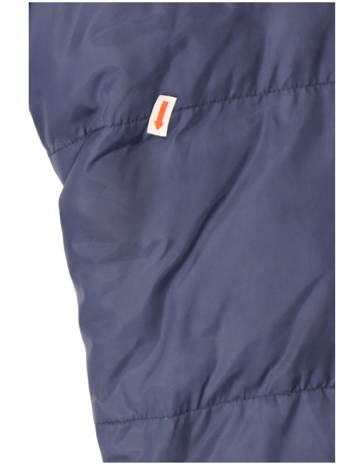 Jaqueta masculina acolchoada com capuz KAPPA UK 38 médio azul marinho poliamida
