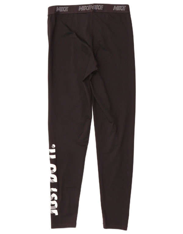Leggings Nike Feminino UK 14 Grande Poliéster Preto