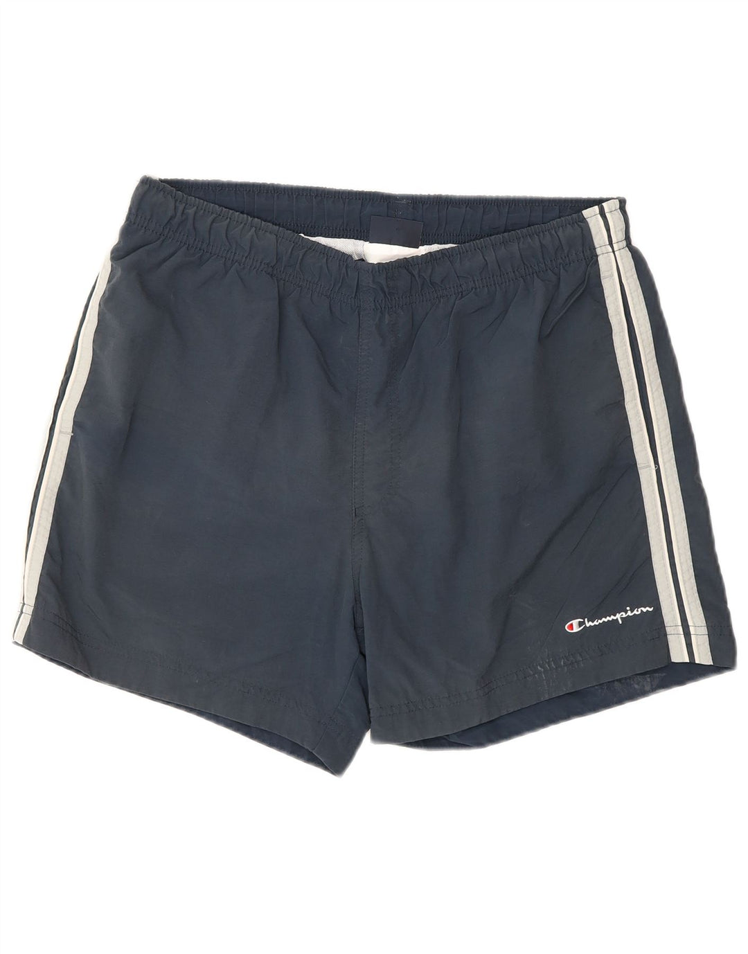 Shorts esportivos masculinos CHAMPION grandes poliéster azul marinho