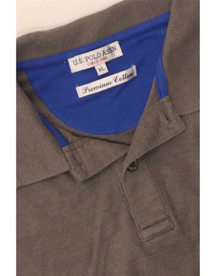 US Polo Assn. Polo Masculino XL Cinza