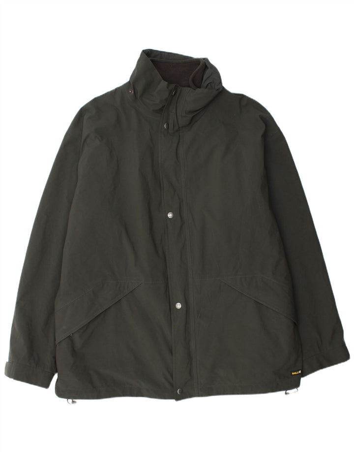 Jaqueta corta-vento masculina Bailo UK 44 2XL poliéster verde
