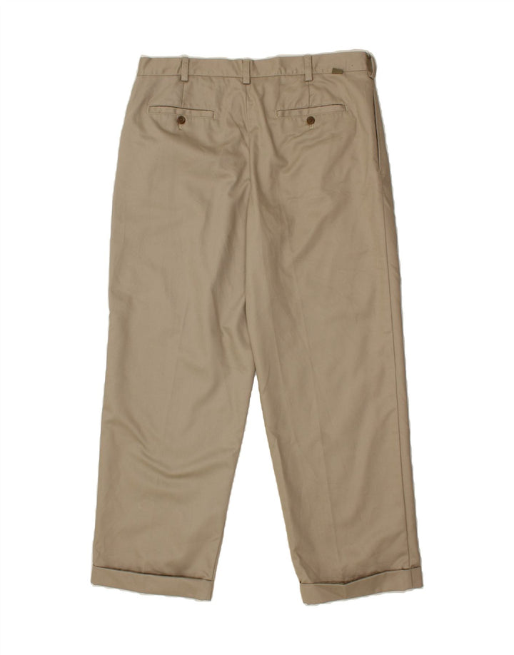 IZOD Mens Pegged Chino Trousers W36 L30  Beige Cotton Vintage Izod and Second-Hand Izod from Messina Hembry 