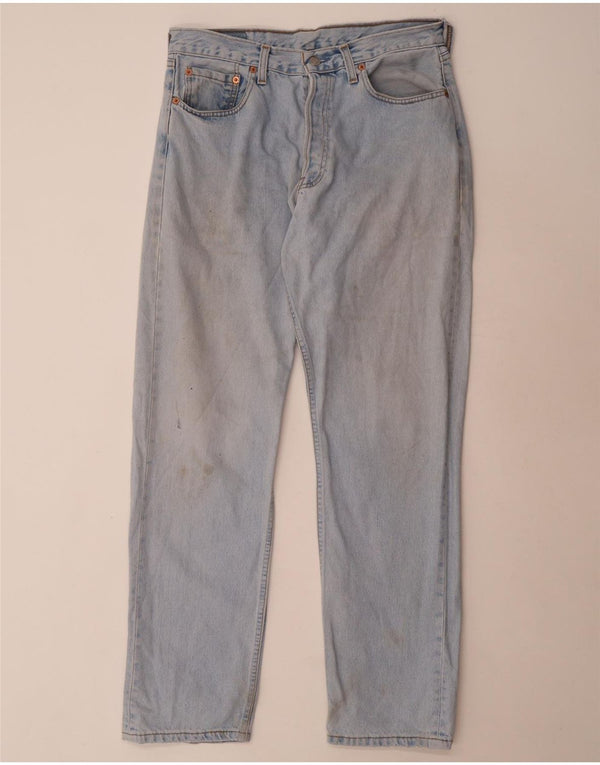 Levi's Masculino 517 Straight Jeans W34 L32 Azul Algodão
